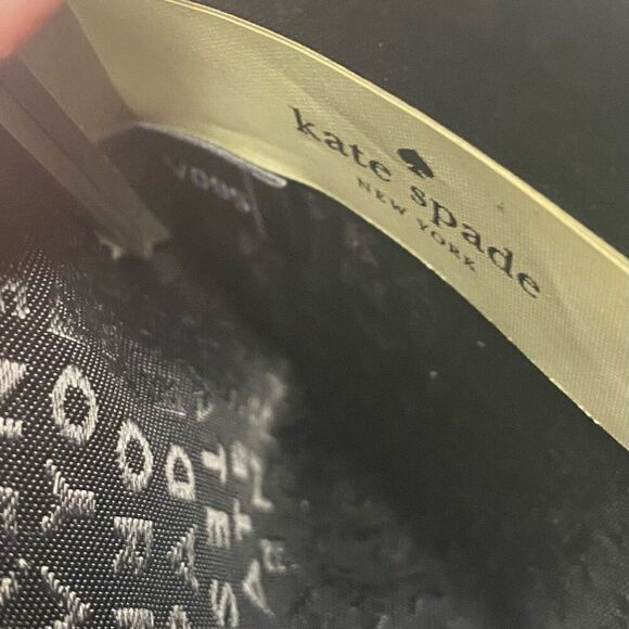 KATE SPADE Women’s Wallet V095 Black‎ Zipper & Snap Closure 8X4 - Picture 10 of 11